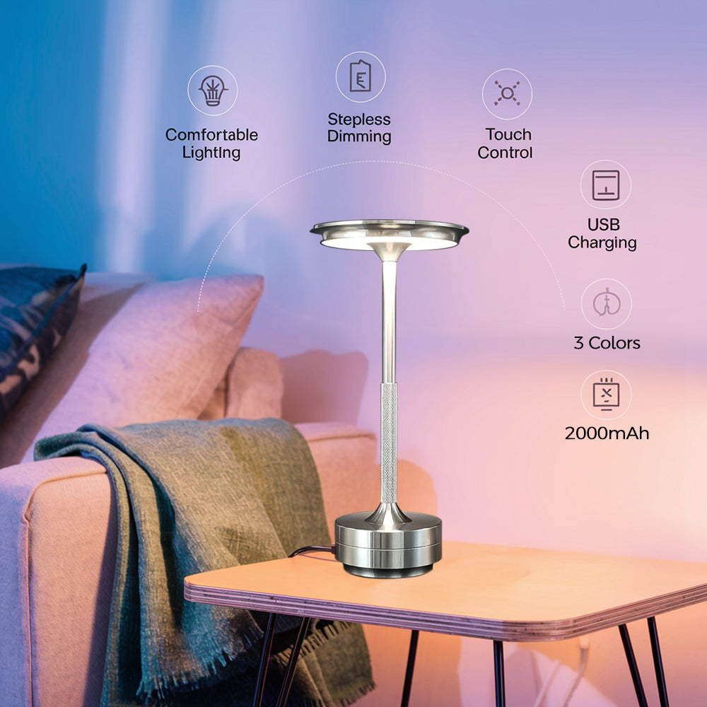 GlowNova - Trådløst og oppladbart LED-stemningslys for hjemmet