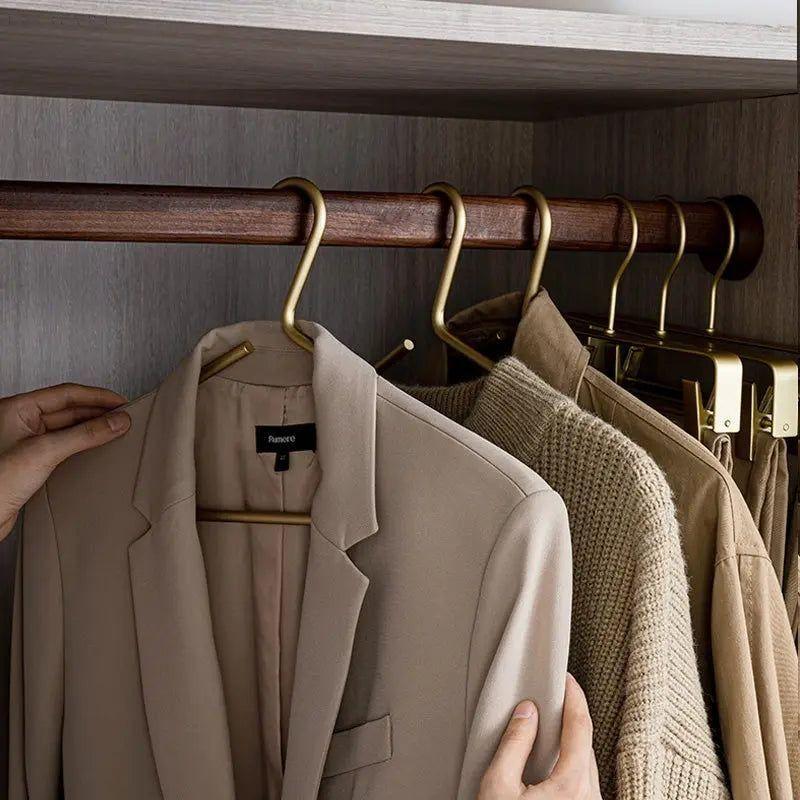 HangerSet - slanke, moderne metallhengere (4+1 stk.)