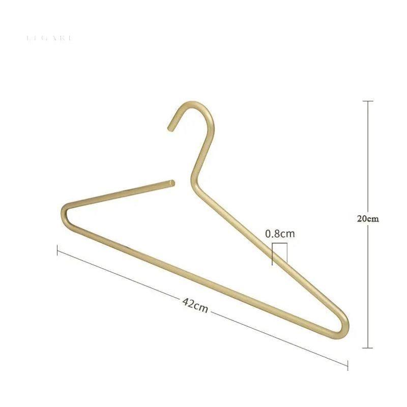 HangerSet - slanke, moderne metallhengere (4+1 stk.)