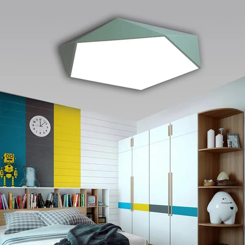 HexaGlow moderne taklampe - stilig og unik design