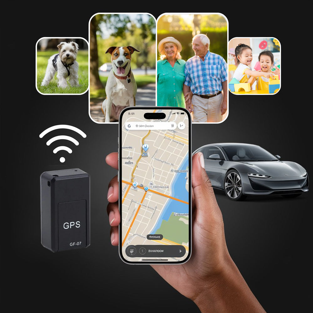 Magnetisk mini GPS-sporingsenhet - kompakt, vanntett og sporingsenhet i sanntid