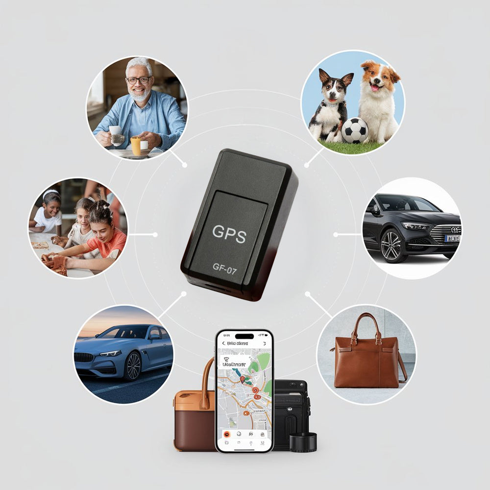 Magnetisk mini GPS-sporingsenhet - kompakt, vanntett og sporingsenhet i sanntid