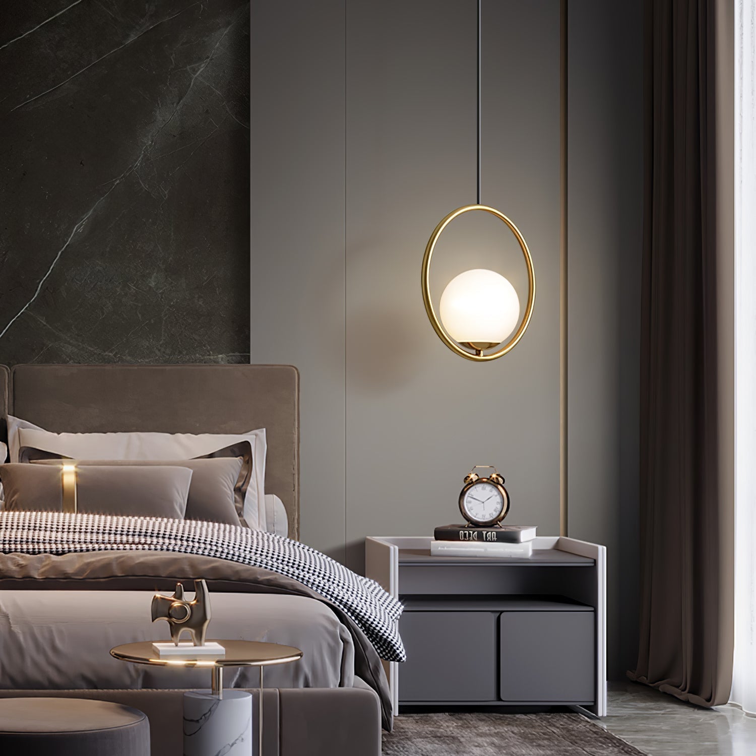 MiraGlow moderne pendellampe - elegant takbelysning for en koselig atmosfære
