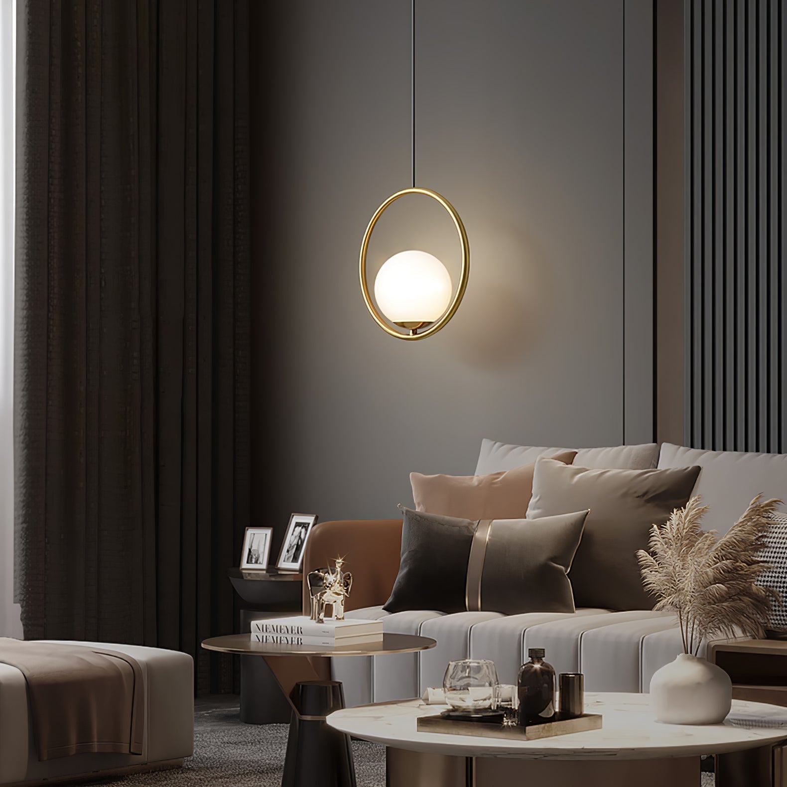 MiraGlow moderne pendellampe - elegant takbelysning for en koselig atmosfære
