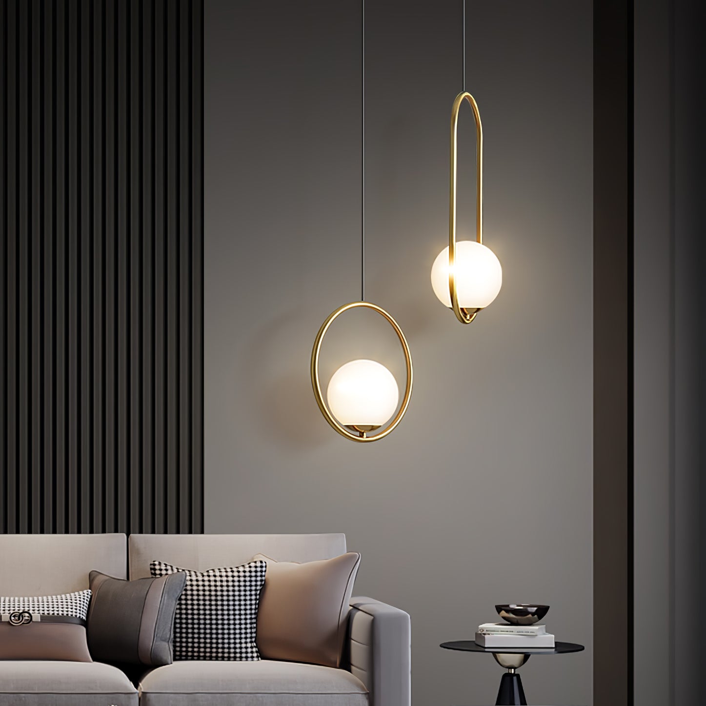 MiraGlow moderne pendellampe - elegant takbelysning for en koselig atmosfære