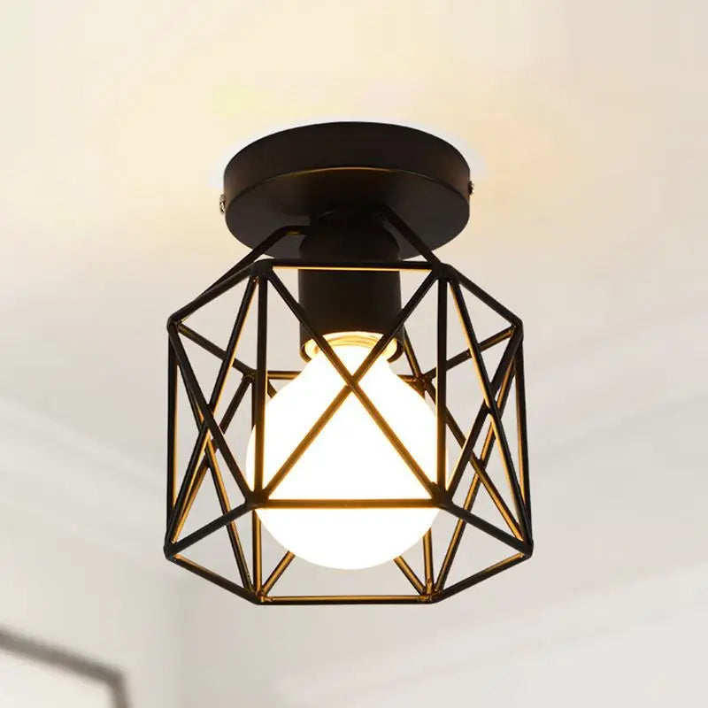 GeoLume - Moderne industriell innfelt taklampe