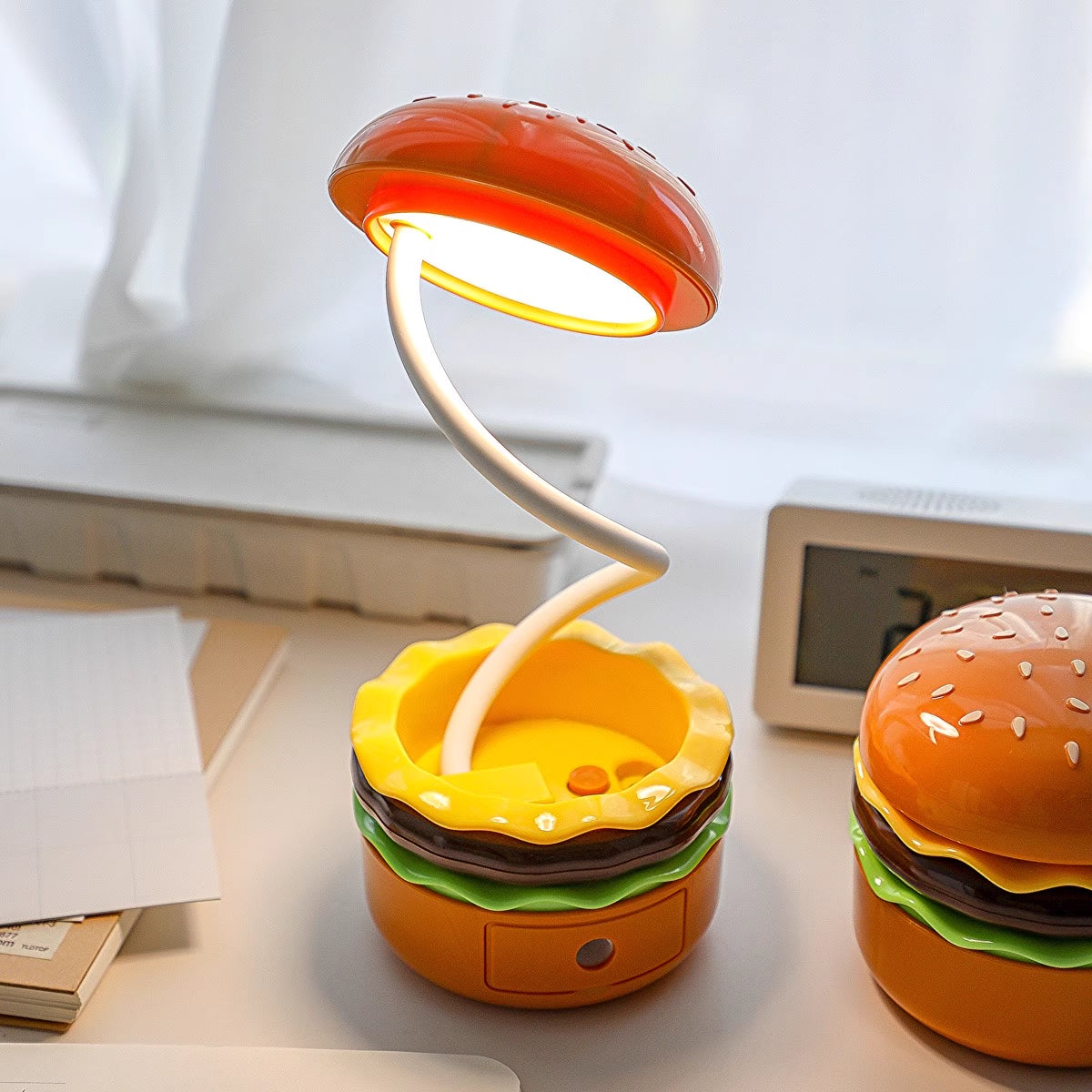 Sjarmerende Hamburger-bordlampe