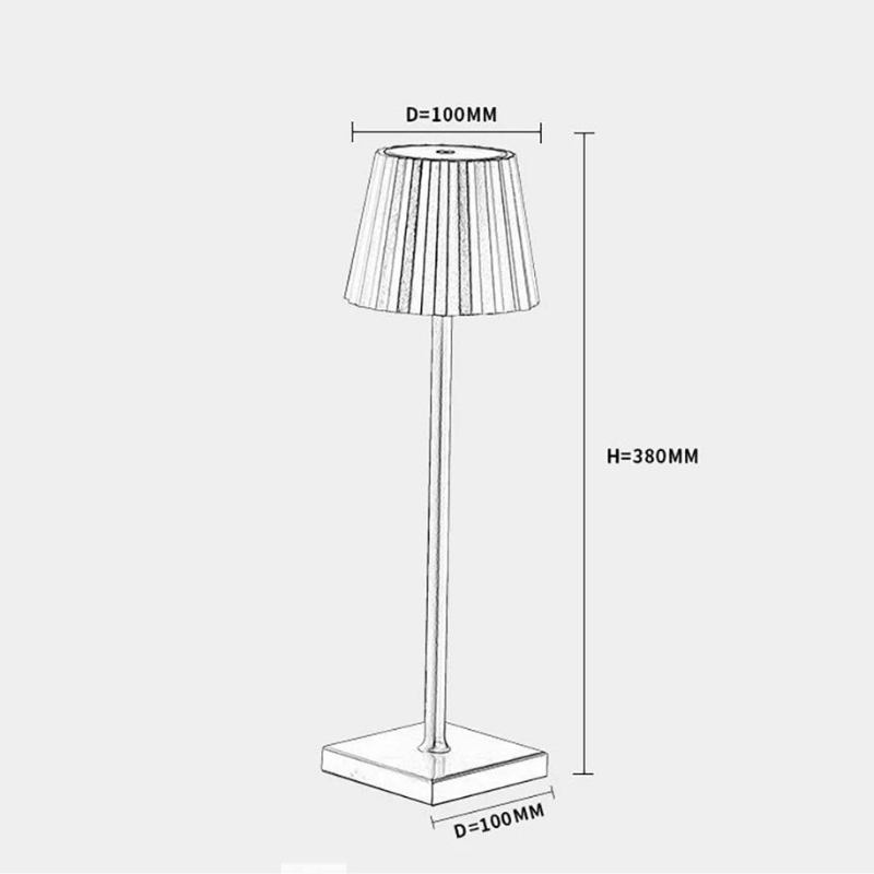 Luminara - Dimmbar LED-bordlampe for innendørs og utendørs atmosfære