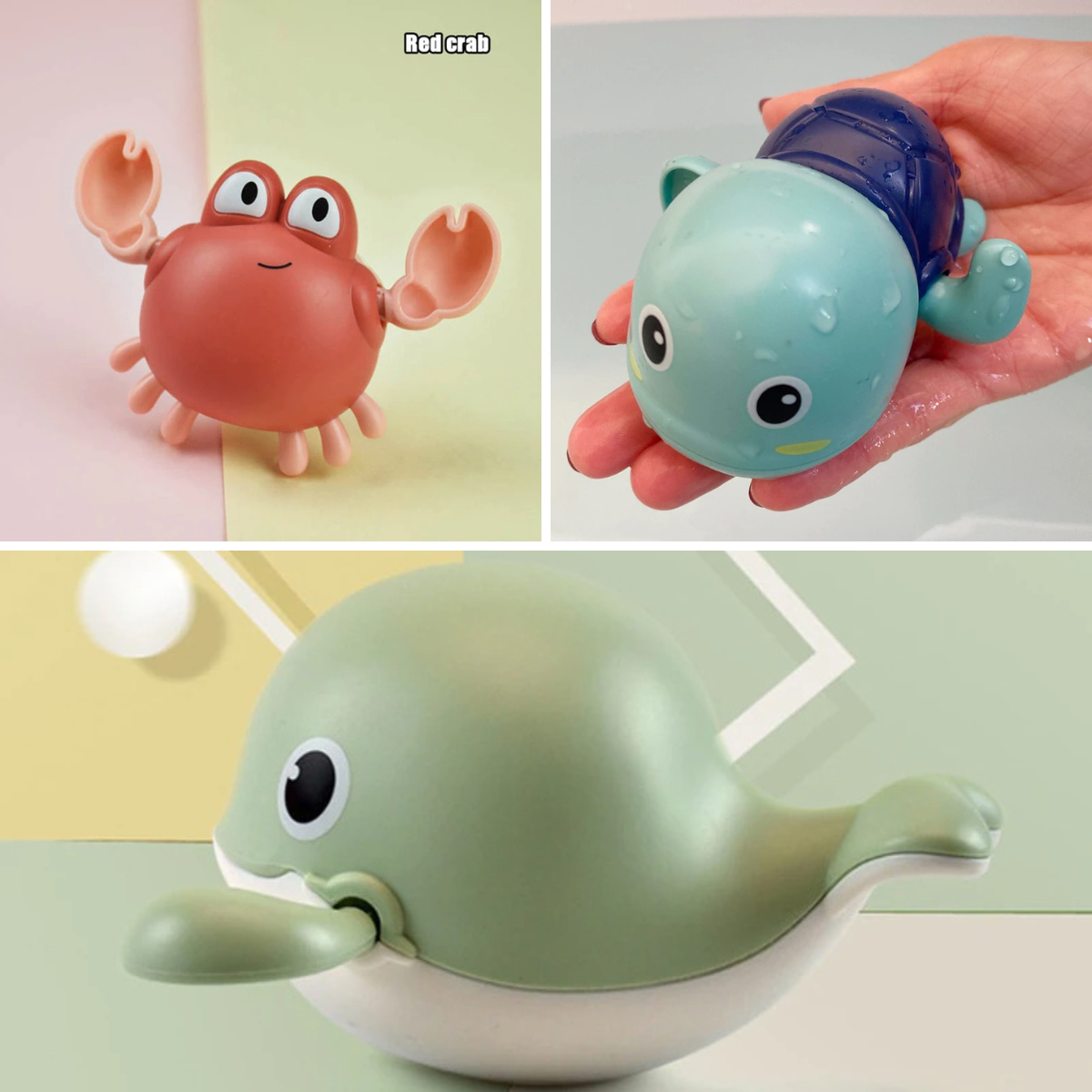 Bubbloids - Svømmende sjødyr for bademoro