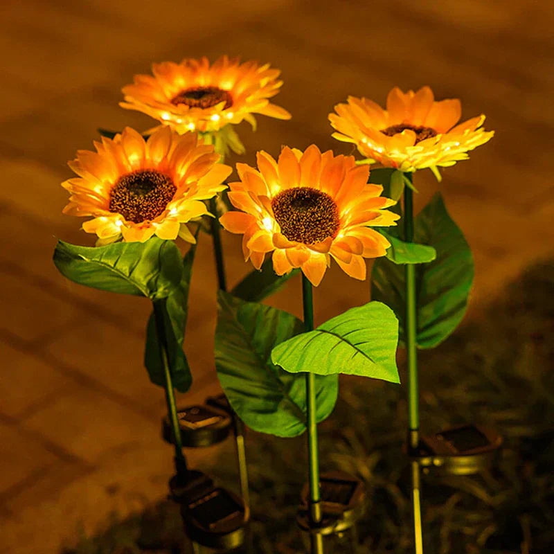 SunnyBloom - Soldrevet hagelampe for solsikker