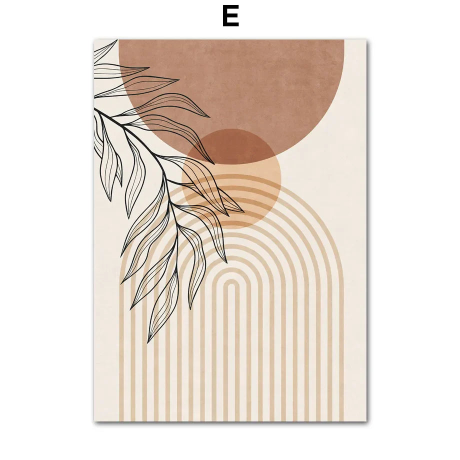 EarthEssence - Kreativ minimalistisk veggplakat