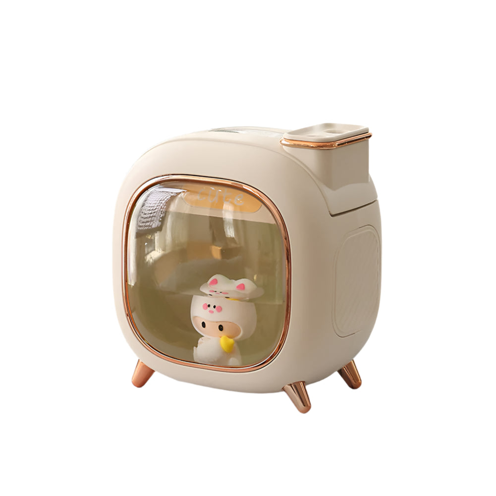 MistJoy Mini Luftfukter – Dobbel Mistdiffuser med mykt omgivelseslys