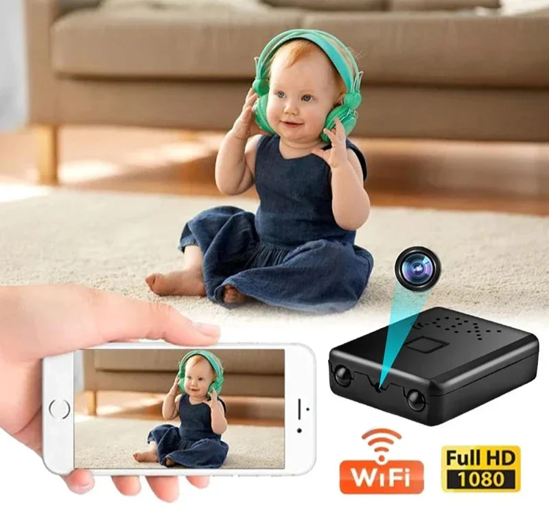 1080P HD WiFi-kamera med nattesyn