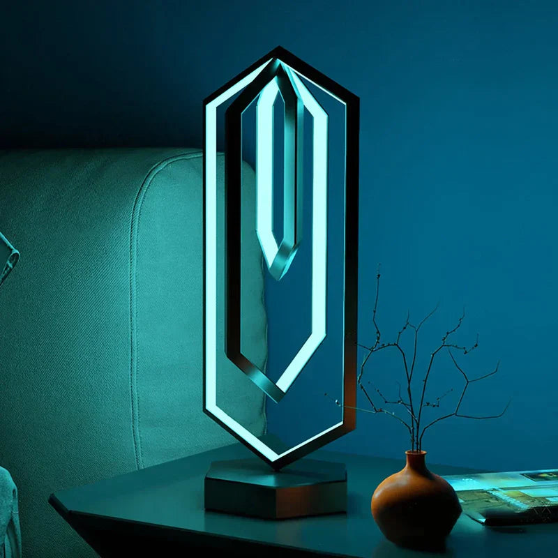 LumiFlex – Moderne LED-bordlampe med berøringskontroll for tilpasset belysning