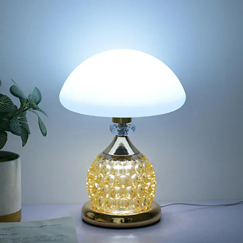 GlowCap Sopp USB-skrivebordslampe