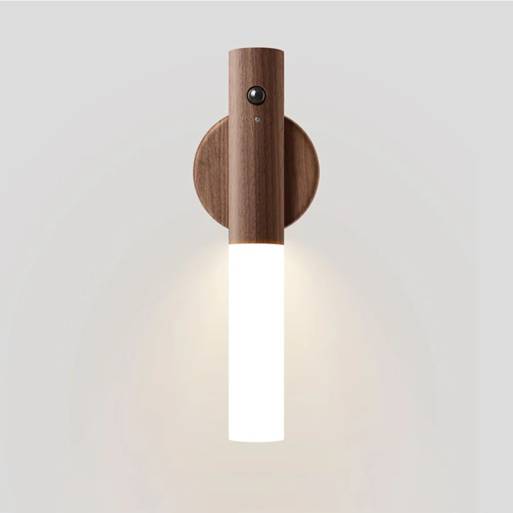 LumoGlow - Minimalistisk LED nattlys med bevegelsessensor og trefot