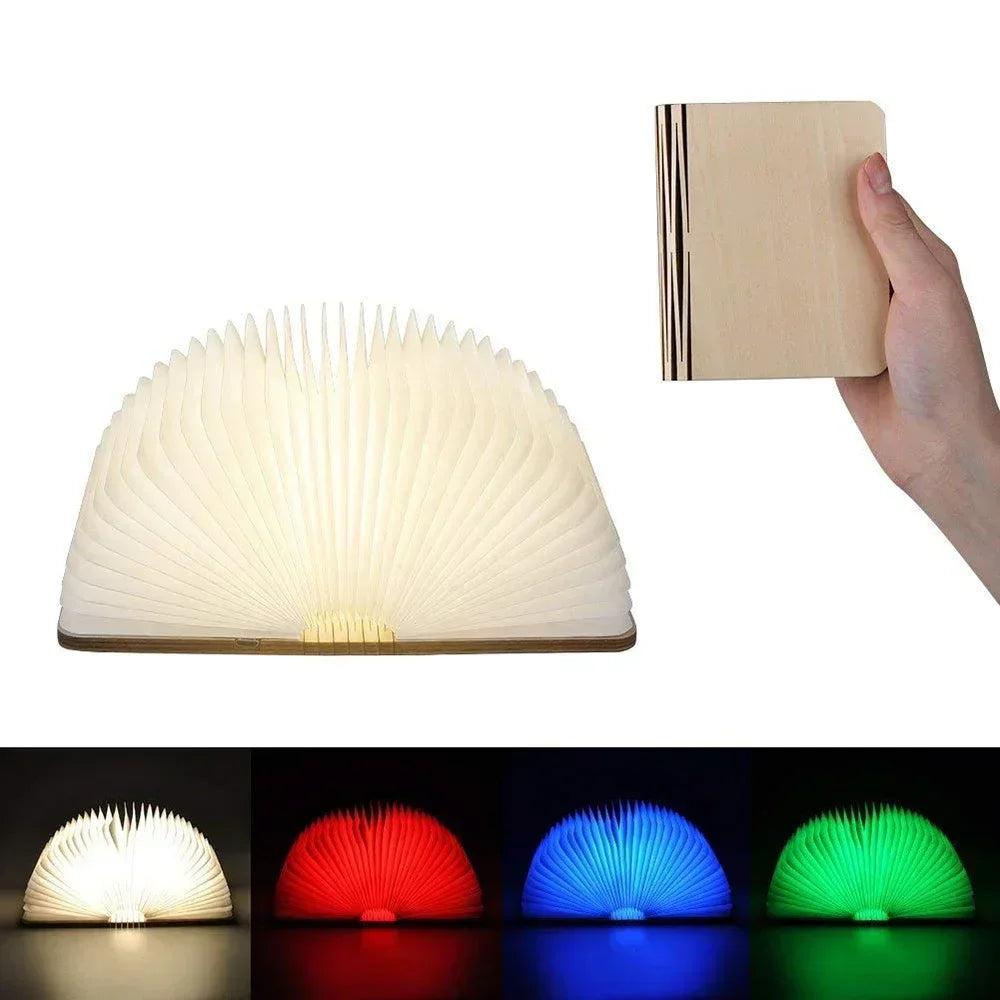 LumiFold - Elegant sammenleggbar boklampe