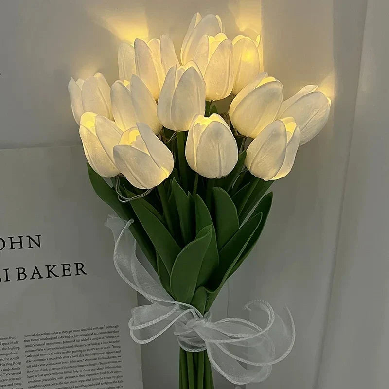 TulipGlow - LED håndholdt tulipan nattlys