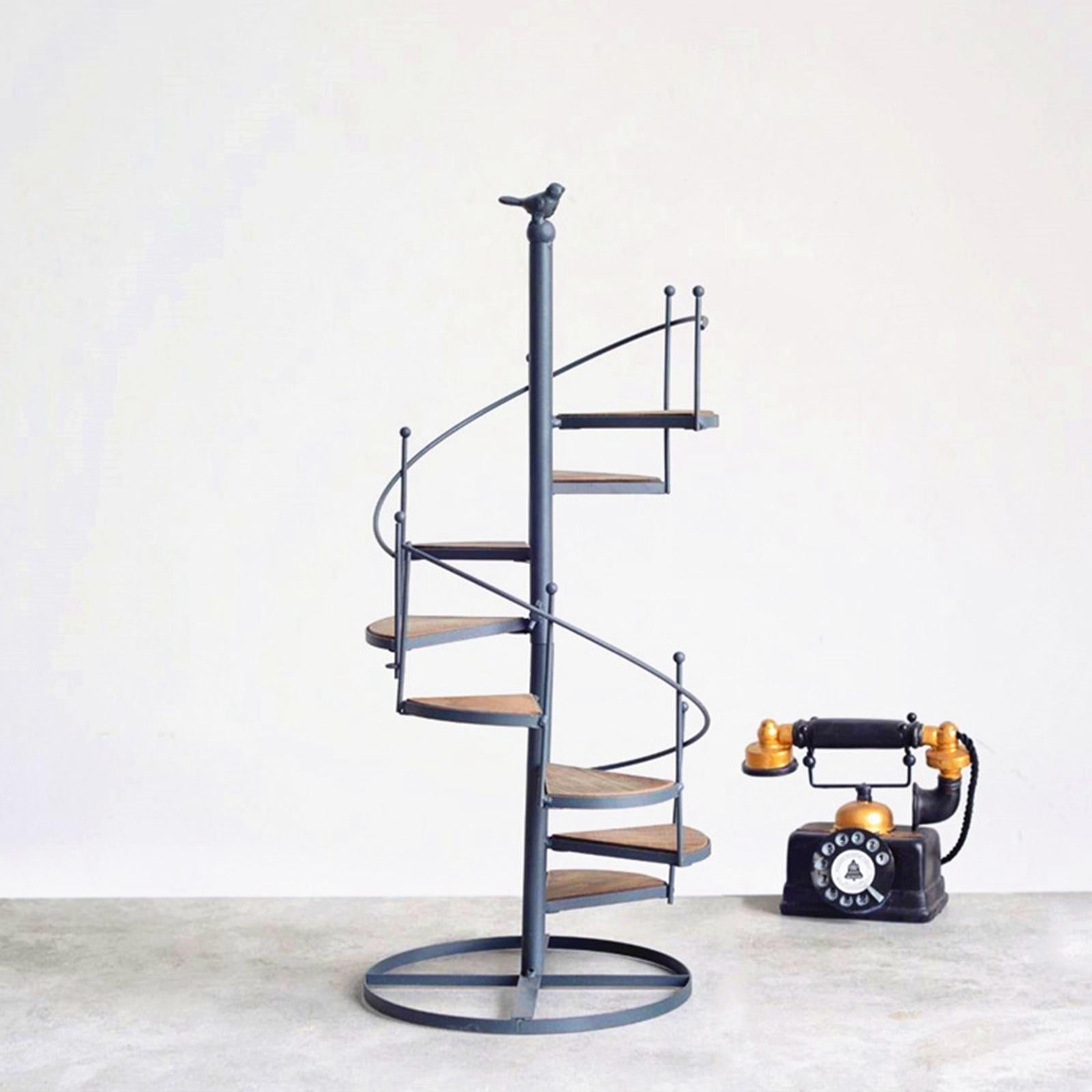 SpiraBloom Plantestativ – Elegant spiralformet plantestativ for balkonger og hager