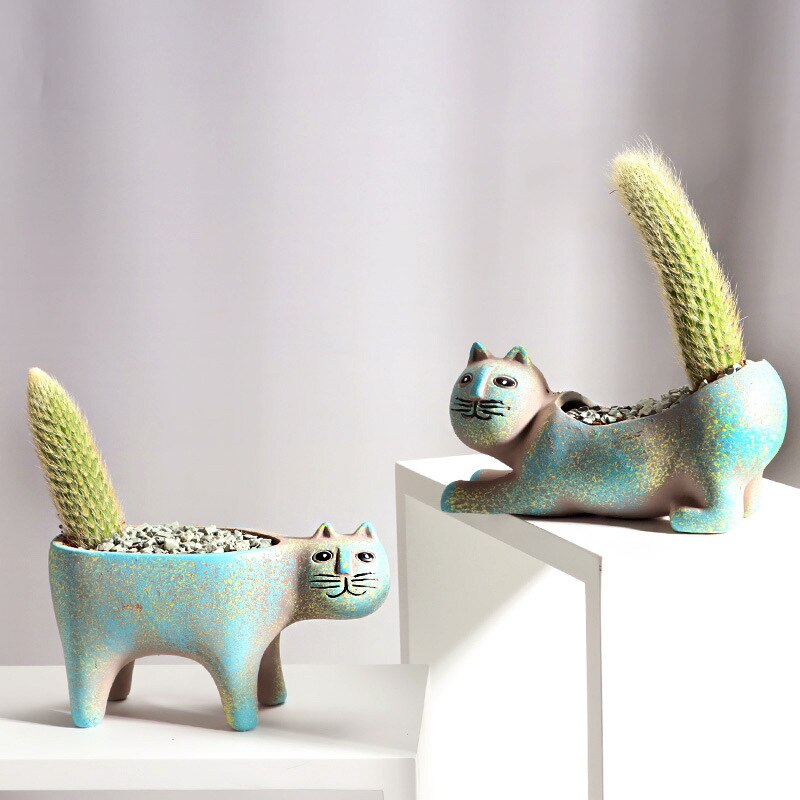 PurrBloom - elegante katteformede planter til sukkulenter