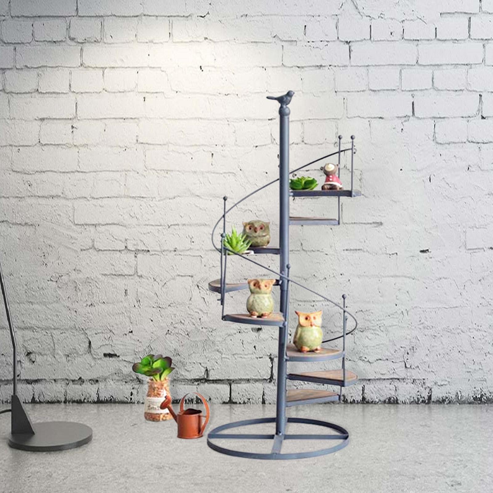 SpiraBloom Plantestativ – Elegant spiralformet plantestativ for balkonger og hager