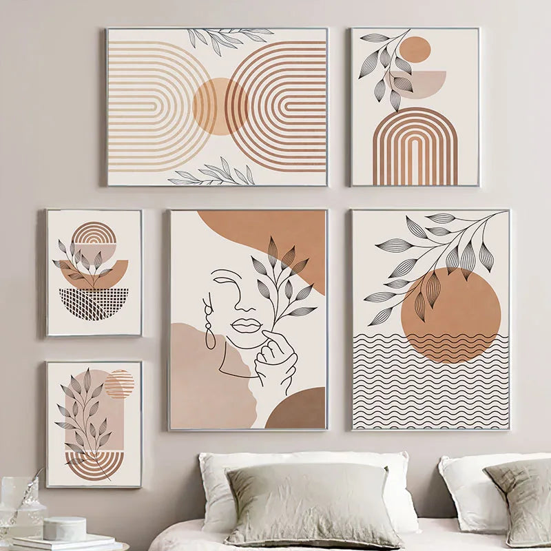 EarthEssence - Kreativ minimalistisk veggplakat