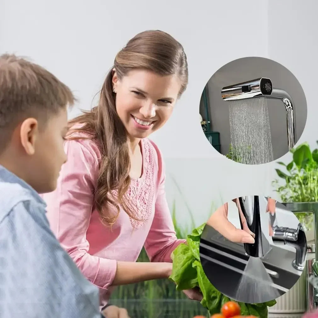 PureStream - Moderne 2-i-1 kranfilter og lufter