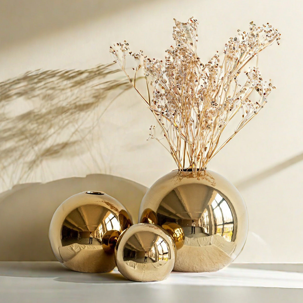 LivaForm rund dekorativ vase