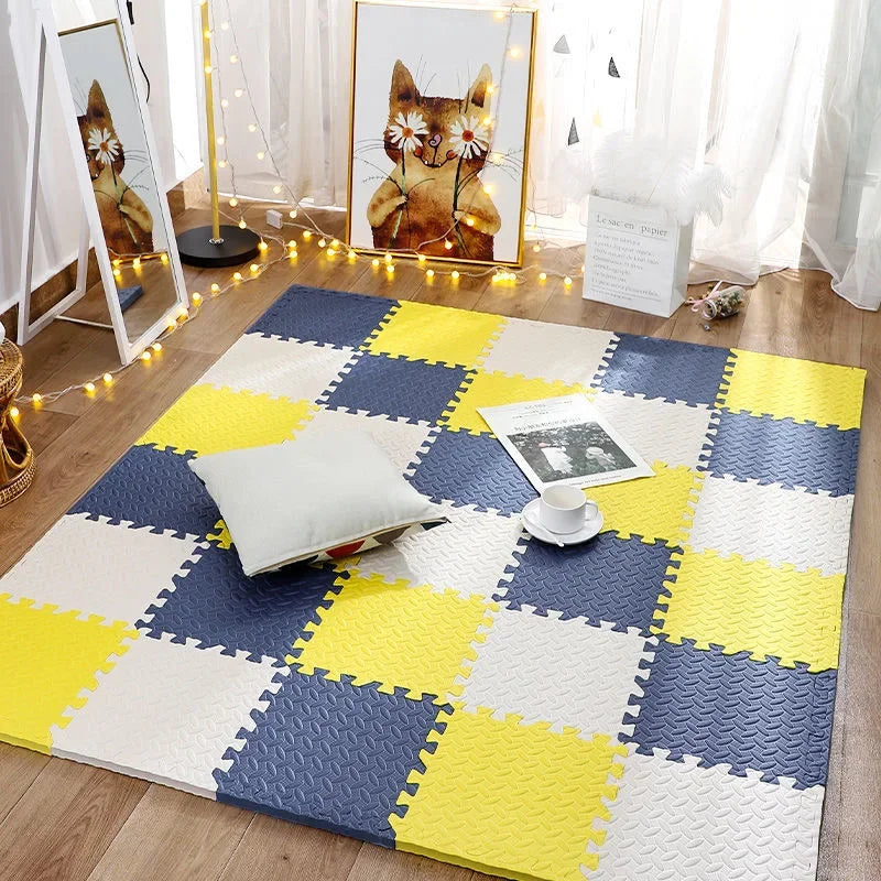 ColourPop PlayMats - Lekeunderlag i levende skum, puslespill for babyer