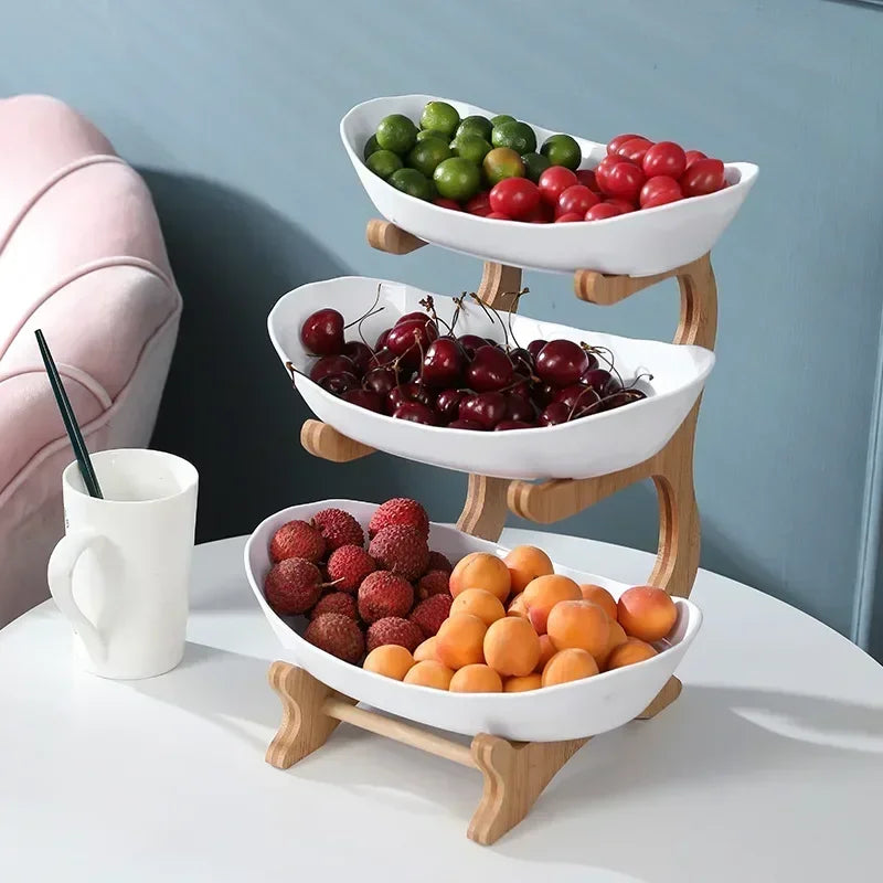SnackNest - Serveringsbrett med flere lag