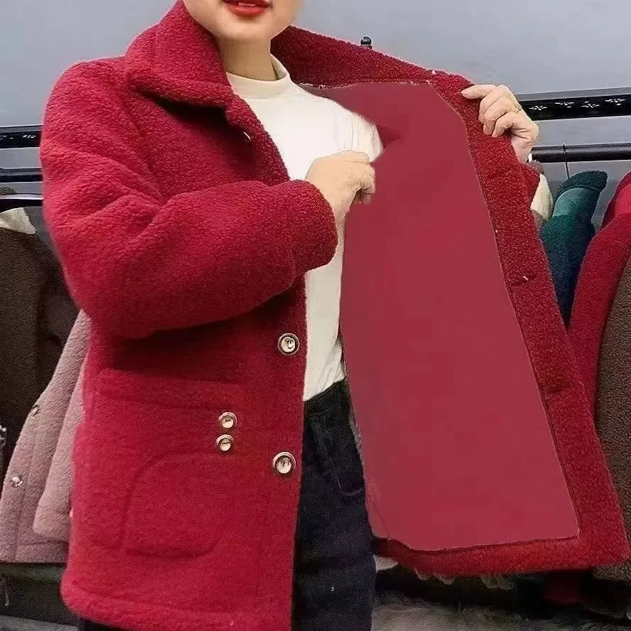 Astrid Fleece vinterfrakk til dame