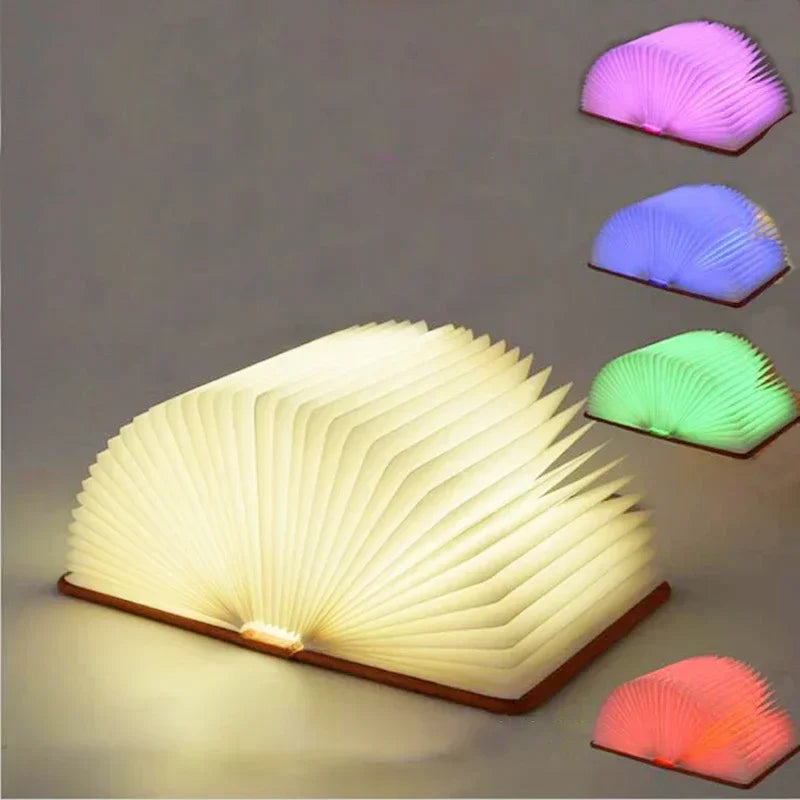 LumiFold - Elegant sammenleggbar boklampe