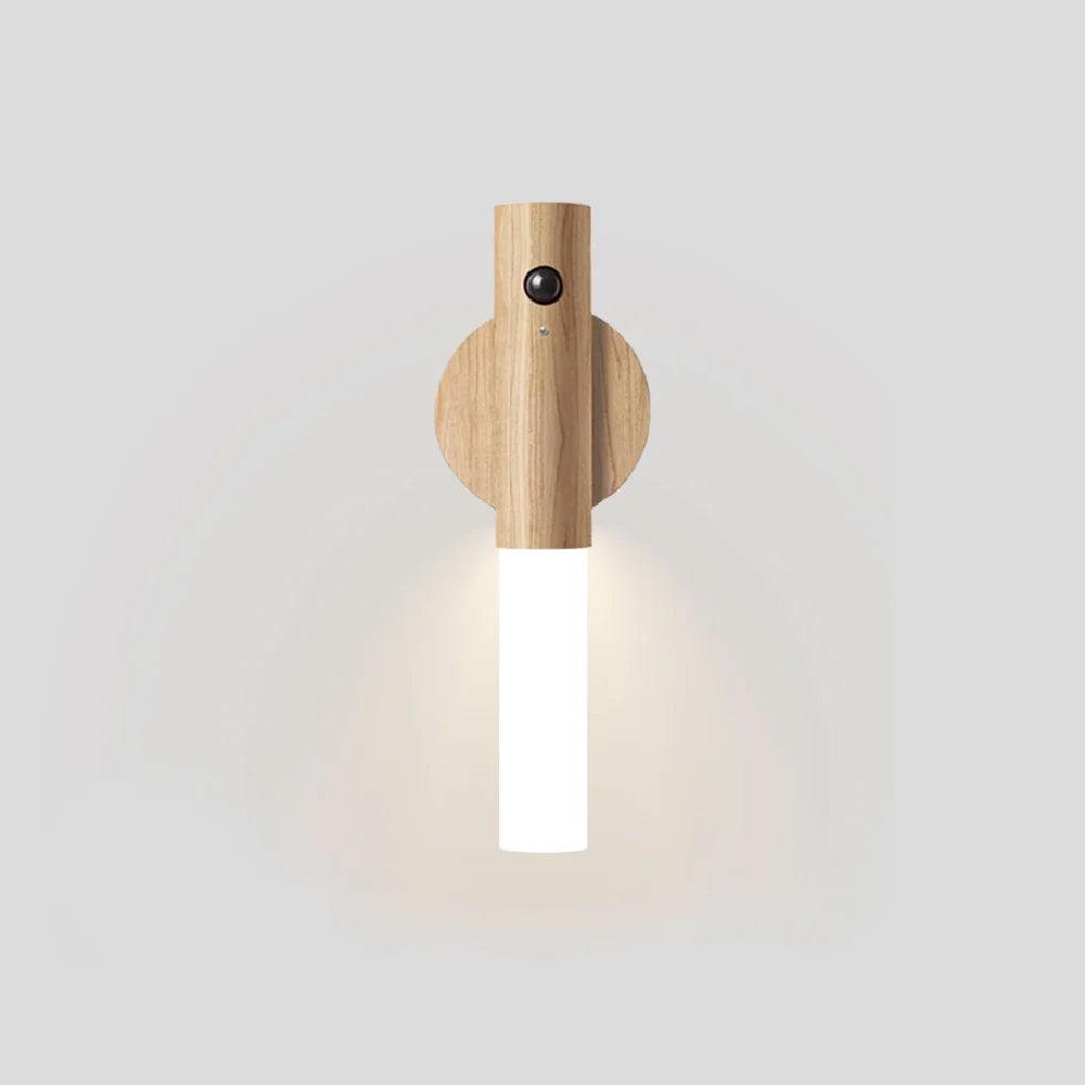 LumoGlow - Minimalistisk LED nattlys med bevegelsessensor og trefot