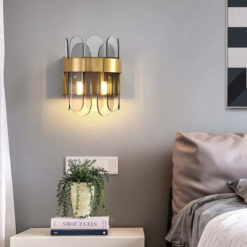 CrystalGlow elegante vegglampe i krystall - tidløs glans og eksklusiv belysning