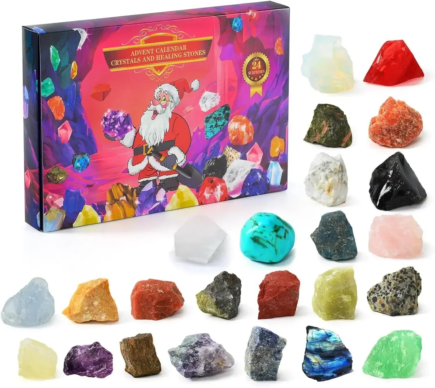 Ava Crystal adventskalender i stein