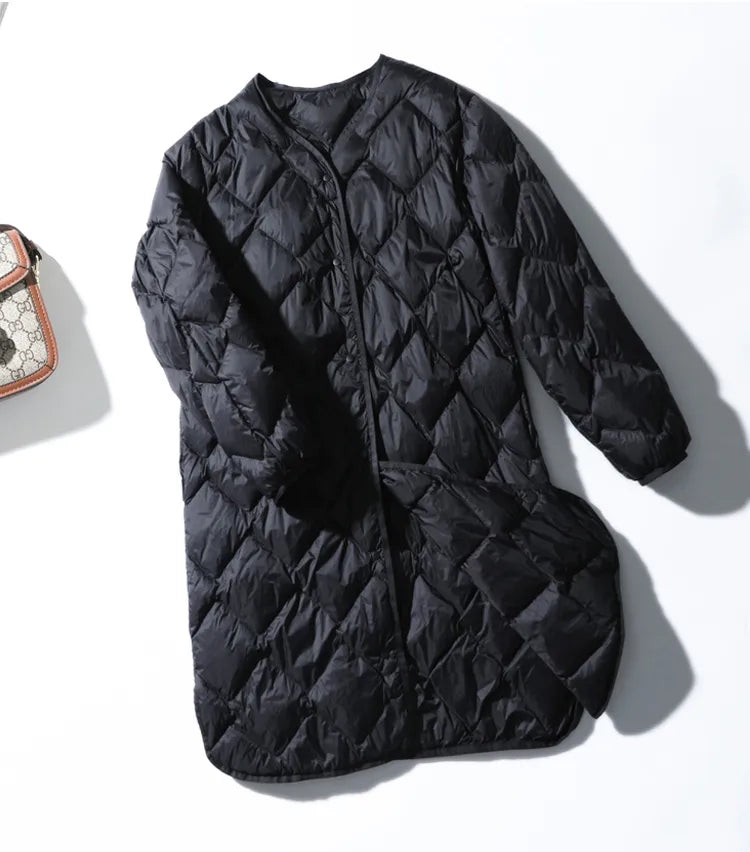 Dolly varm og elegant lettvektsjakke