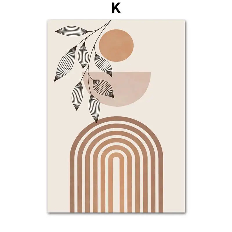 EarthEssence - Kreativ minimalistisk veggplakat