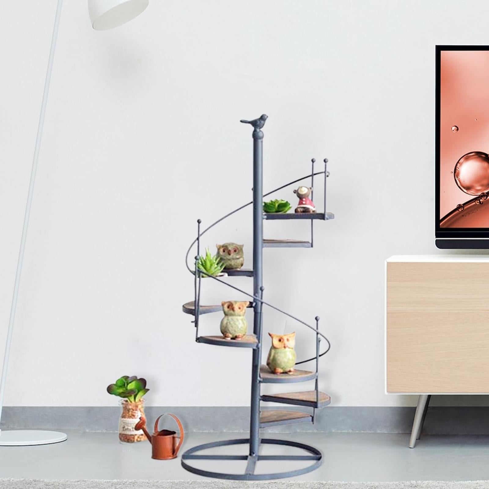 SpiraBloom Plantestativ – Elegant spiralformet plantestativ for balkonger og hager
