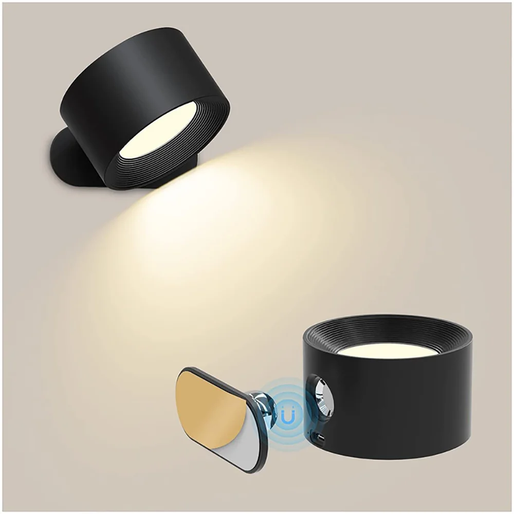 LumeGlow - Moderne vegglampe med justerbar farge- og lysstyrkekontroll