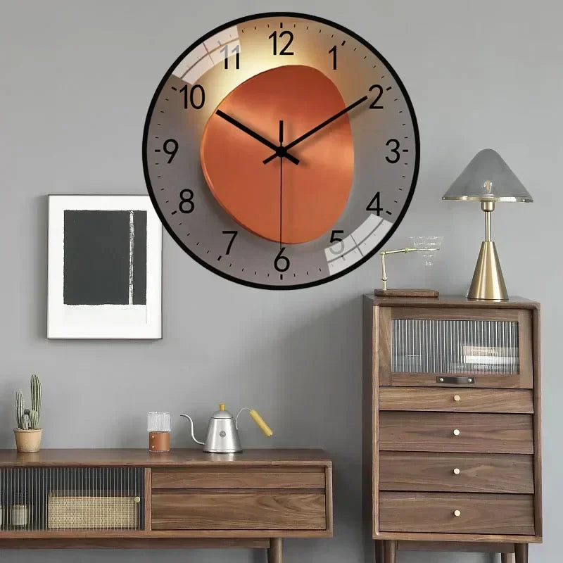 SilentTime - Digital veggklokke i klassisk stil