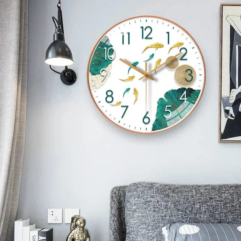 ScandiTick elegant veggklokke – moderne design for enhver innredning