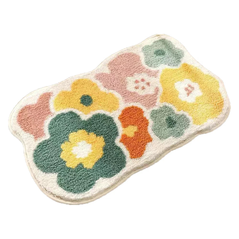Blomstebløv sklisikker baderomsmatte