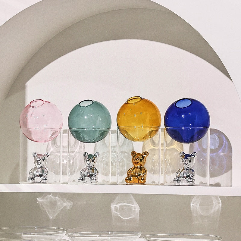 SphereGlow - Unik minimalistisk glassvase
