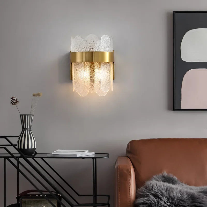 CrystalGlow elegante vegglampe i krystall - tidløs glans og eksklusiv belysning