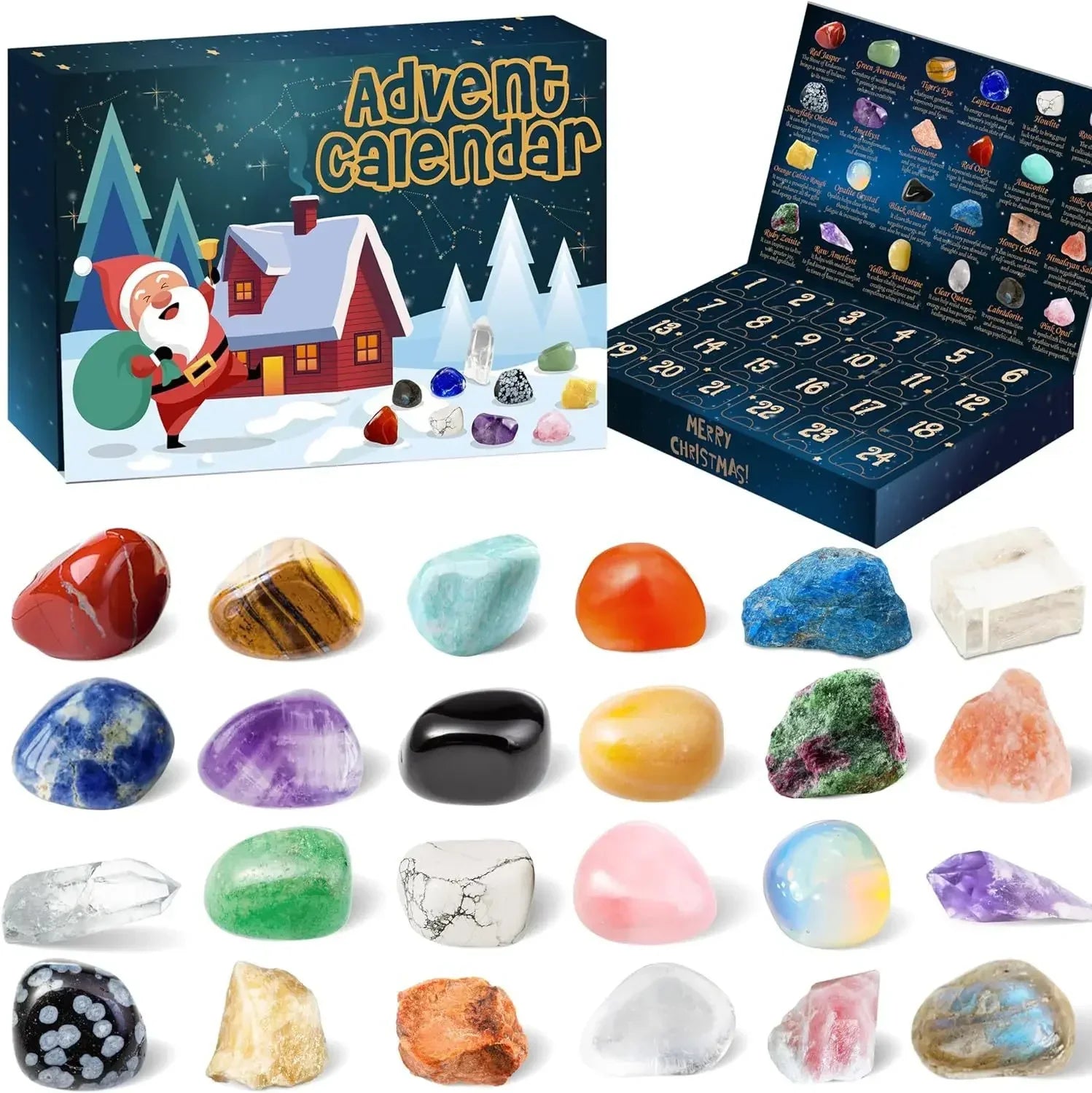 Ava Crystal adventskalender i stein