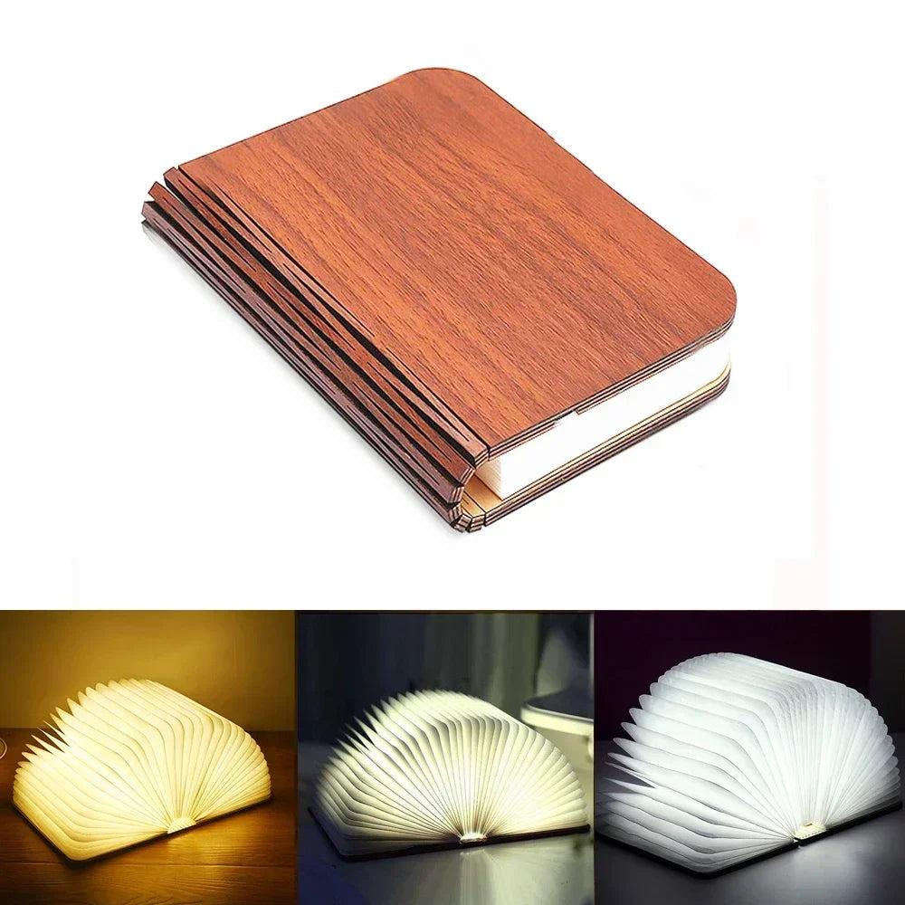 LumiFold - Elegant sammenleggbar boklampe
