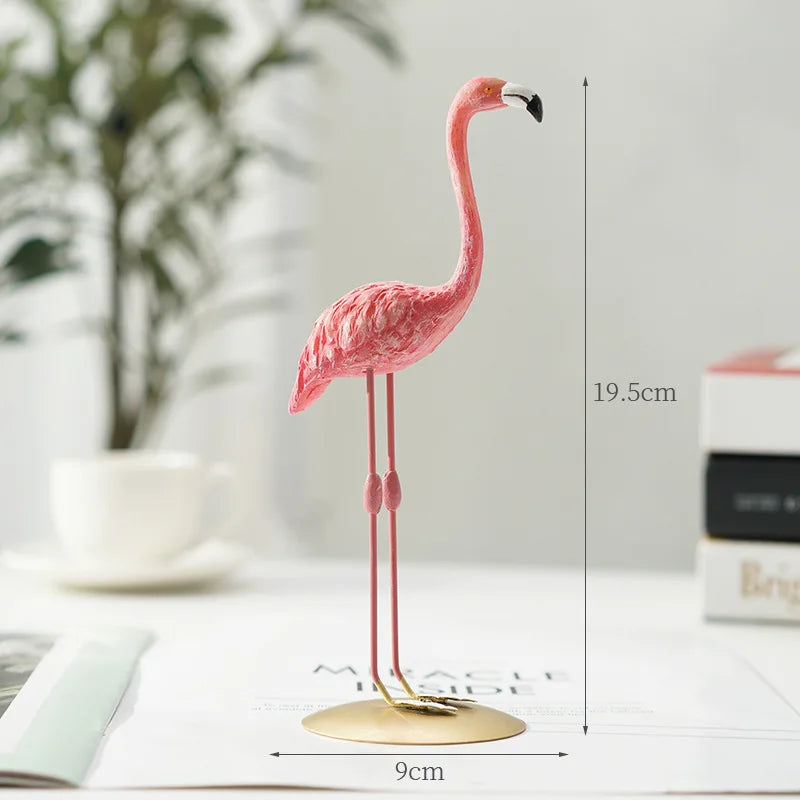 Flamora dekorativ flamingofigur – Elegant og unik karakter for hjemmet ditt