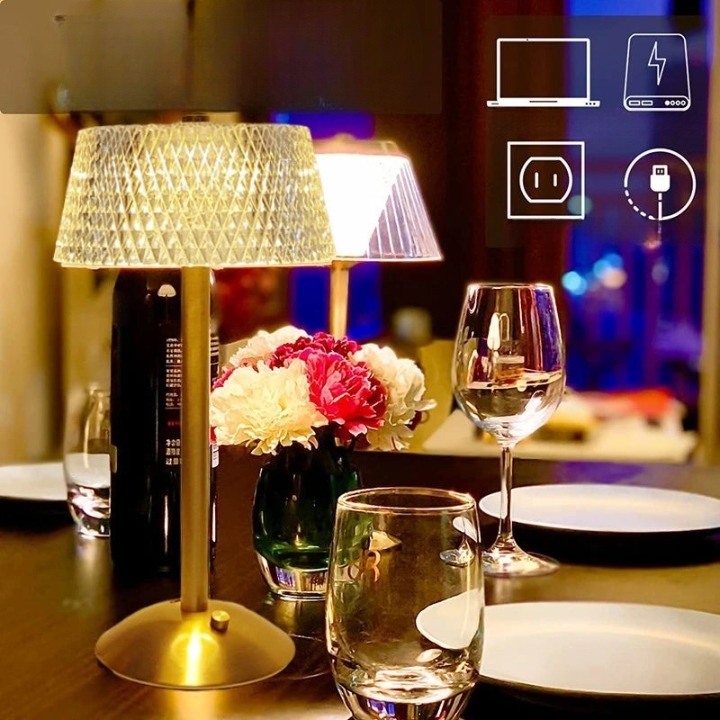 Diamond Retro Led Bar skrivebordslampe