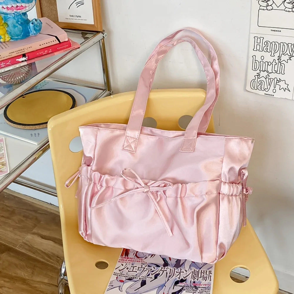 Jolly - Trendy håndveske med sløyfeknute