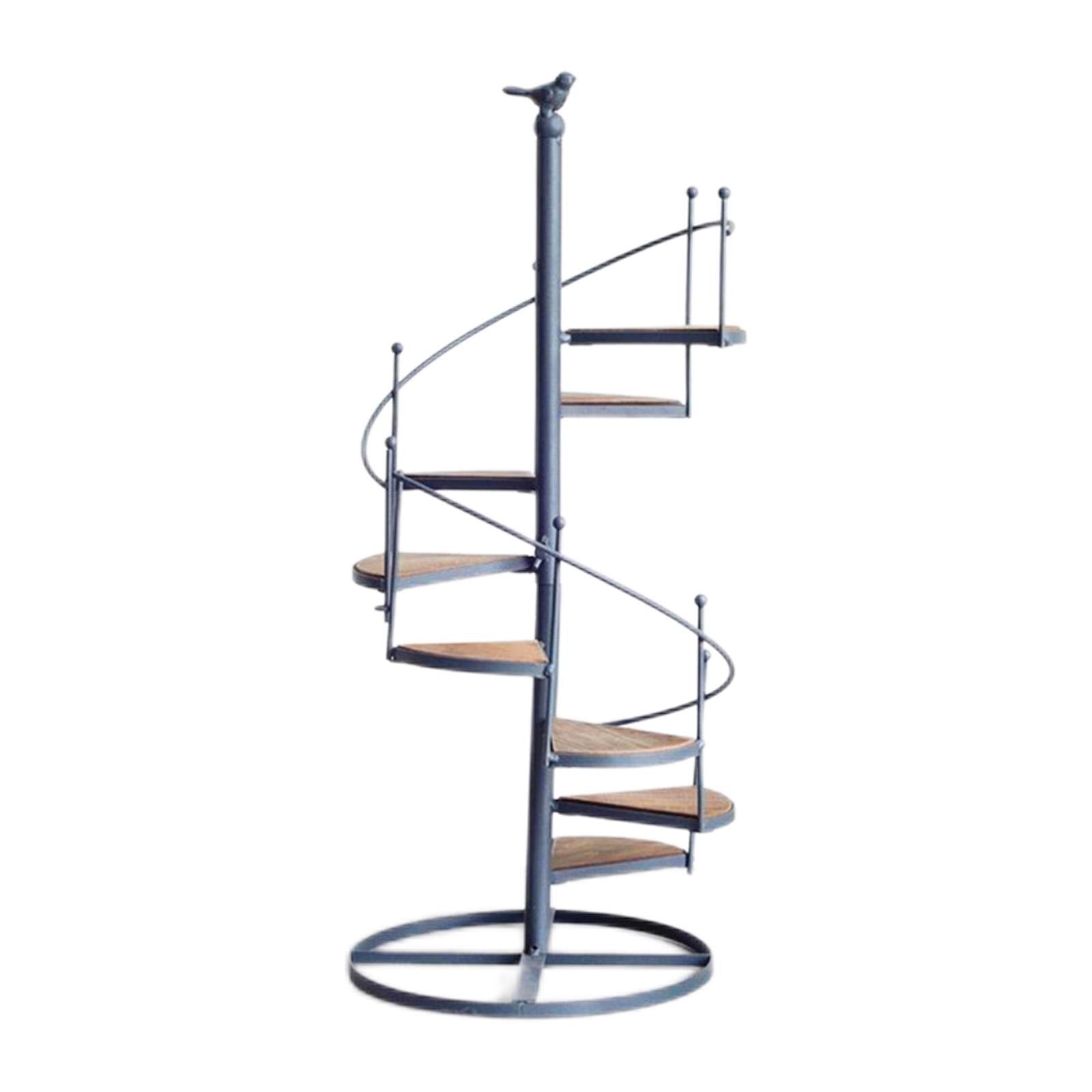 SpiraBloom Plantestativ – Elegant spiralformet plantestativ for balkonger og hager